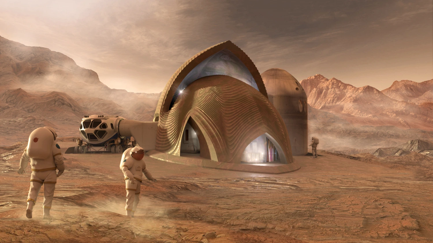 Human Mission to Mars concept